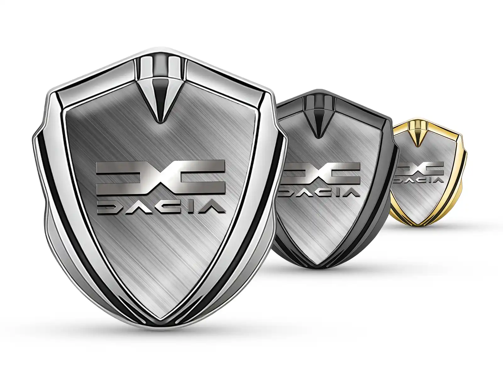Dacia Abovedado Emblema Insignia Estilo Mínimo Universal